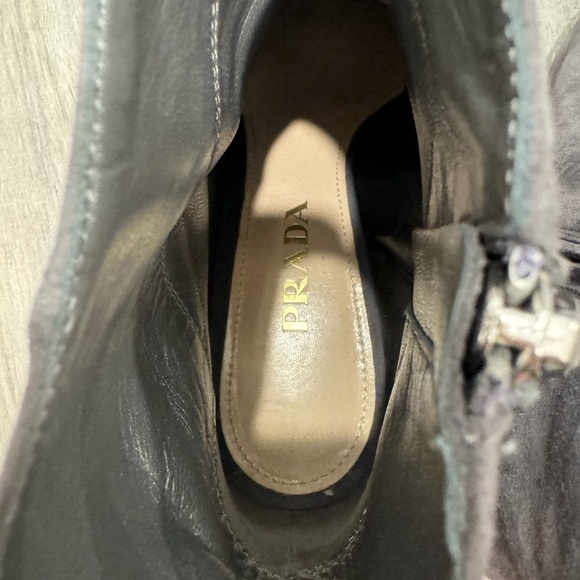 Prada Milano Dal 1913 Nebbia gray Boots - Picture 8 of 15